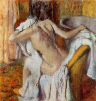 Degas, Edgar - After the Bath, Woman Drying Herself